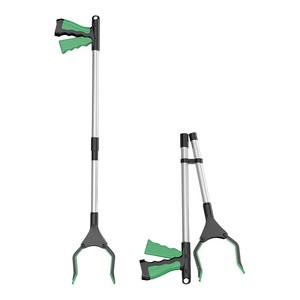 Baolian Folding Trash Picker Aluminum Alloy Telescopic Long Pole For Household Cleaning Eco-Friendly Design - Product Image 1