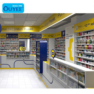 Étagères de tests et de <span class=keywords><strong>pharmacie</strong></span> en bois, meubles professionnels, 1 pièce, armoire de stockage médical, idées de Design d'intérieur, nourriture - Product Image 6