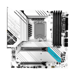 เมนบอร์ด Jingyue B760 Snow Dream Series รุ่นใหม่ รองรับ D4/D5 สำหรับเล่นเกม LGA1700 รองรับซีพียู Core I3/i5/i7 รุ่นที่ 12/13/14 รองรับรุ่นที่ 12 และ 13 - Product Image 4