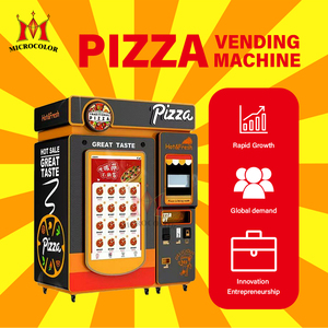2025 hoàn toàn tự động làm bánh Pizza máy ngoài trời tự phục vụ Robot thức ăn nhanh pizza nóng máy bán hàng tự động với đầu đọc thẻ ngân hàng - Product Image 6