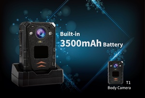 Caméra corporelle GPS T1 4G LTE/WiFi avec diffusion vidéo en temps réel, prise en charge de l'encryption AES256 et de <span class=keywords><strong>la</strong></span> compression H.265 - Product Image 4