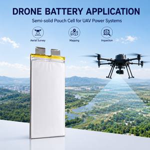 Batterie de drone en polymère de lithium en gros, cellule haute capacité 45000 mAh, mince, 3,7 V, rechargeable - Product Image 5