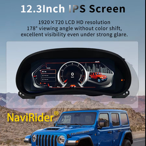 Para Jeep Wrangler JK 2011-2018, Velocímetro LCD, Reproductor para Tablero, Actualización 2025, Panel de Instrumentos Digital LINUX Original para el Automóvil - Product Image 6