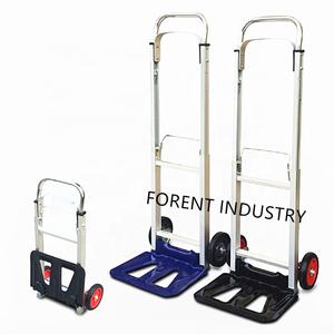 Brouette pliante en aluminium personnalisable OEM avec capacité de chargement de 100kg Chariot manuel à deux roues avec plate-forme - Product Image 2