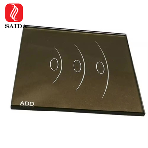 Verre trempé d'OEM 86x86x2mm avec le revêtement d'AF pour le panneau <span class=keywords><strong>de</strong></span> commutateur tactile <span class=keywords><strong>de</strong></span> gymnase - Product Image 4