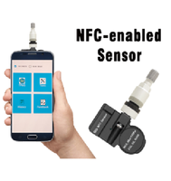 Capteur TPMS numérique sans fil NFC intelligent Système de surveillance de la pression des pneus en nouvel état avec compatibilité des programmes téléphoniques