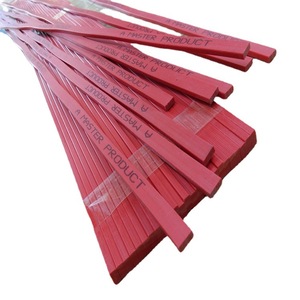 ใบมีดพลาสติกรูปงูสีแดง ขนาด 1160x10x4.5 มม. สำหรับเครื่องตัดกระดาษ - Product Image 1