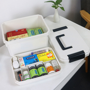 Wholesale 22L Large Capacity Pill Storage Container Family First Aid <strong>Box</strong> Plastic <strong>Lockable</strong> Household Portable <strong>Medicine</strong> <strong>Box</strong> - Product Image 5