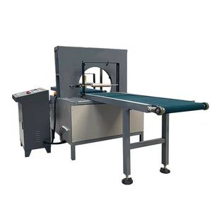 High Speed CE Approved Horizontal Wrapping <b>Machine</b> for Wrapping Metal Tube or Long Door Work with LLDPE <b>Stretch</b> Film - Product Image 2