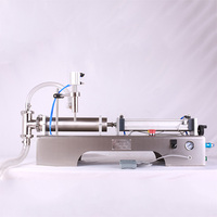 Remplisseuse Semi-Automatique Pneumatique à Piston pour Liquides Visqueux en Bouteille (Miel Liquide, Parfum, Gel Hydroalcoolique)