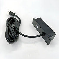 Multiprise murale avec 2 prises US et 2 ports USB pour bureau, établi et mobilier