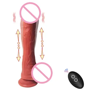 Remote Thrusting 8.45 ''Dildo Met Ballen Kunstmatige Penis Volwassen Seksspeeltjes Voor Vrouwen Vrouwelijke Massage Vaginale G-Spot Anale Speelgoed