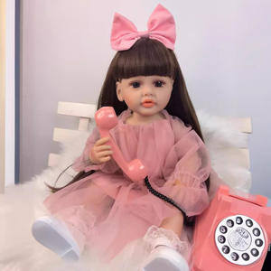Suministro directo de fábrica muñecas <span class=keywords><strong>reborn</strong></span> todo el cuerpo de <span class=keywords><strong>silicona</strong></span> realista bebe <span class=keywords><strong>reborn</strong></span> niños juguete de baño regalo de Navidad - Product Image 1