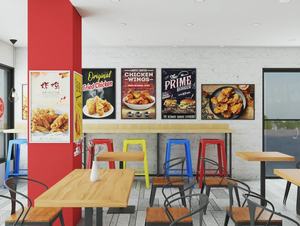 Tienda de pollos fritos, diseño de tienda profesional, diseño de <span class=keywords><strong>restaurante</strong></span> de modelado 3D - Product Image 2