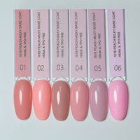 Base de Finition en Fibre YDC Renforcée, Sans HEMA, Gel de Base pour Couleur d'Ongles, Sans TPO, OEM ODM 2kg/1kg