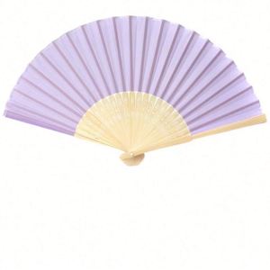 Éventail personnalisé pour mariages, en bambou écologique, motif d'art populaire, cadeaux promotionnels d'entreprise, festivals classiques traditionnels, amour - Product Image 2