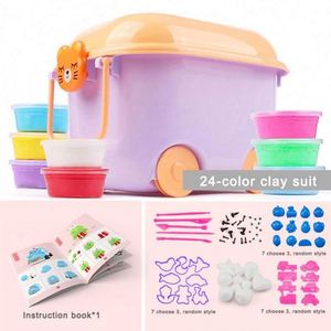 Ultra Light 36 Color Set Safe Non-toxic Silicone Plasticine Soft Toy Clay for Unisex Children - Product Image 6
