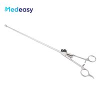 Medeasy Laparoscopic Instruments Needle Holder Forceps O Type Handle Reusable Medical Stainless Steel Laparoscopic Needle Holder