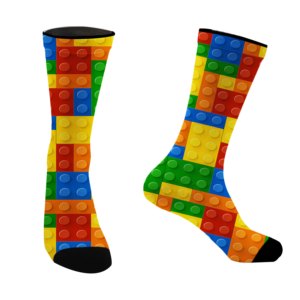 Tự làm khối thiết kế độ nét cao 360 kỹ thuật số thể thao in vớ - Product Image 3