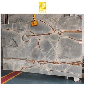 BOTON STONE 3D Desgin, carreaux romains fond marbre carrelage mural pour sol marbre - Product Image 1