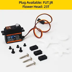 Servo Digital RC Oficial EMAX ES3054 de 17g con Engranaje Metálico, 3.5kg, 0.13s, 23T para Avión, Helicóptero, Robot, Barco RC - Product Image 4