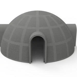 Cheap Ready Made Round Dome Light Graphene Eps Prefab Houses Anti Hurricane And Earthquake