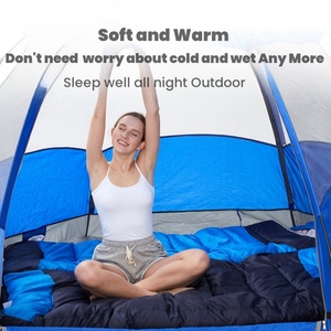 Campione gratuito di nuovo Design impermeabile traspirante per esterni <span class=keywords><strong>sacco</strong></span> a <span class=keywords><strong>pelo</strong></span> <span class=keywords><strong>estivo</strong></span> uso per sport Trekking campeggio a casa scuola di riposo ufficio - Product Image 6