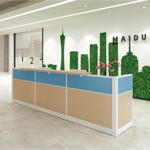 Trung tâm cuộc gọi bằng gỗ Mô-đun Mở văn phòng hiện đại phân vùng cubical 3 6 chỗ ngồi văn phòng bàn làm việc - Product Image 6