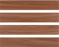 Carreaux de sol en grain de bois de parquet en porcelaine d'aspect moderne 150*900 Glaze Ceram Carreau de bois d'intérieur pour escaliers salles de bain pour usage intérieur