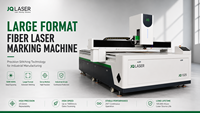Marcadora y Cortadora Láser de Gran Formato JQLASER, Máquina de Marcado a Color CNC de Alta Precisión para Materiales Metálicos y No Metálicos