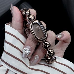 Orologio da <span class=keywords><strong>Donna</strong></span> Scottie 9731b di Alta Qualità, <span class=keywords><strong>Elegante</strong></span> Forma Ovale, Doppio Bottone a Farfalla, Nuovo Design, Orologio al Quarzo di Tendenza - Product Image 4