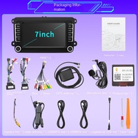 Navegador para Automóvil de 7 Pulgadas, Interconexión Inalámbrica para Automóvil, Carplay Todo en Uno