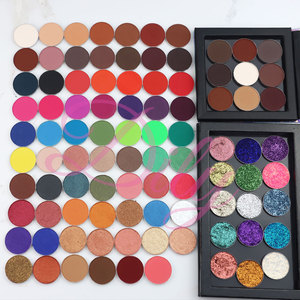 Palet Eyeshadow Makeup Kosmetik Kualitas Tinggi Label Pribadi Penjual Palet Eyeshadow Kustom - Product Image 1