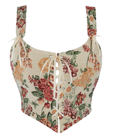 Promotion Lingerie sexy pour femme, style français, en tissu tissé, avec boutons, maintien léger, coussinets de poitrine amovibles, taille cintrée, coupe ajustée, col licou