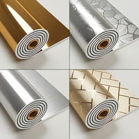 Autocollants muraux modernes faciles à poser, autocollants adhésifs, imperméables et écologiques, avec une finition brillante, adaptés à la décoration de salon et de la maison