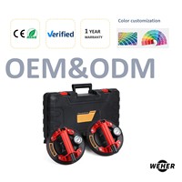 OEM&ODM Ventouse de levage industrielle robuste de 8 pouces avec manomètre pour carrelage, verre et porcelaine