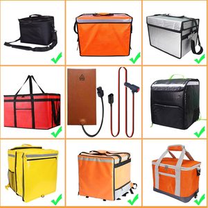 120V 150W Portable Heating <b>Pad</b> <b>Electric</b> Silicone Food Warming Plate for Pizza Delivery Bags - Product Image 6