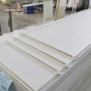 Panneaux de plafond en PVC décoratifs de 9 mm pour usage intérieur |   Lambris en Faux <span class=keywords><strong>Bois</strong></span> Léger & Faux Plafond Moderne - Product Image 4