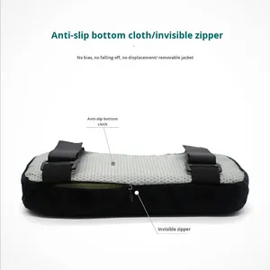 Almohadilla de Espuma Viscoelástica para Reposabrazos de Oficina, Asiento de Silla, Silla de Juego, Almohada de Reposabrazos Gruesa, Almohada de Codo Desmontable y Lavable al por Mayor - Product Image 2