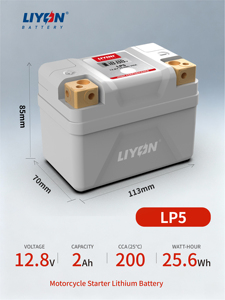 Batería de Litio LP5 para Motocicleta, Repuestos y Accesorios para Moto, Compatible con <span class=keywords><strong>Honda</strong></span>, Yamaha, BMW, CFMOTO - Product Image 1
