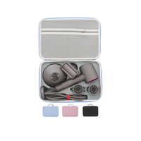 Portable voyage étui de transport sèche-cheveux stockage Logo personnalisé avec poignée pour Dyson accessoires organisateur étui maille fermeture éclair sac
