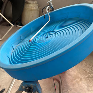 معدات تعدين مصنع غسيل استخلاص الذهب الناعم الحلزوني الأوتوماتيكي الكامل الصغير المحمول بوزن 10 كجم - Product Image 2