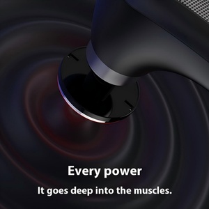 Masajeador de espalda portátil y pistola de masaje plegable de tejido profundo con calor y frío para músculos/cuello/cuerpo - Product Image 5