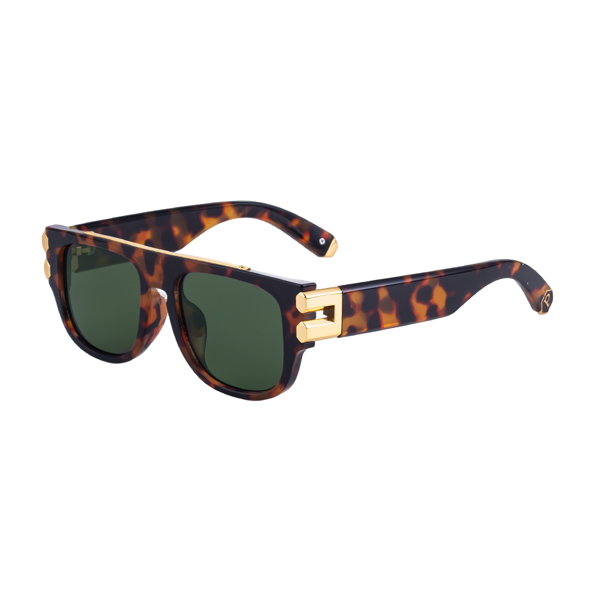 Monture C6 Marron Tortue Or G15 Vert