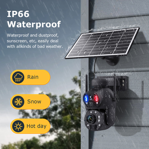 กล้องวงจรปิด UBOX 6MP 4G พลังงานแสงอาทิตย์ สำหรับภายนอกอาคาร WiFi ซูม 36 เท่า แบตเตอรี่ในตัว หมุน-เอียงได้ มองเห็นในเวลากลางคืน ตรวจจับความเคลื่อนไหว กันน้ำ IP66 - Product Image 2
