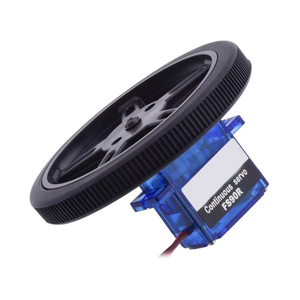 Micro FS90R Servomotor Analógico 9G de Rotación Continua de 360 Grados con Receptor Remoto Incluido para Coche de Juguete Robot y Rotor de Helicóptero RC - Product Image 4