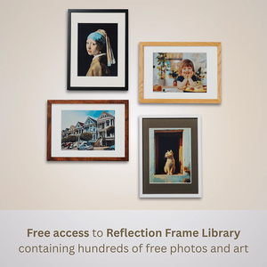 Cornice Fotografica <span class=keywords><strong>E</strong></span> Ink da 10 Pollici con Motivo Intrecciato in Metallo Argento, Cornice Smart WiFi OEM ODM per Arredamento Moderno - Product Image 3