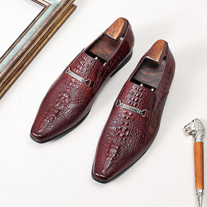 S0068X Nuevos Zapatos Oxford Ligeros de Otoño para Hombre, de Cuero Genuino, Formales, Bordados, para Novio - Product Image 6