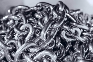 Stainless Steel <strong>DIN764</strong> <strong>Medium</strong> <strong>Link</strong> <strong>Chain</strong> for Transport Tie Down Binder <strong>Chain</strong> Pulling Towing Hanging Camping Pet Towing