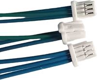 Kustom profesional 2-8p kabel PVC/nilon JST konektor kawat Harness Assembly perakitan untuk elektronik otomotif